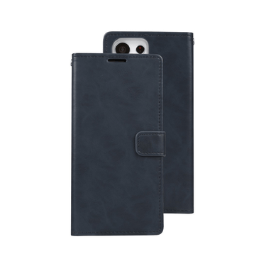 Samsung Galaxy S24 Ultra Compatible Case Cover: Blue Moon Diary - Navy
